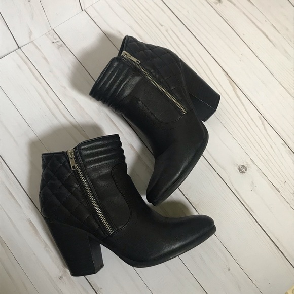 Sugar Shoes - Sugar Quilted Heeled Booties